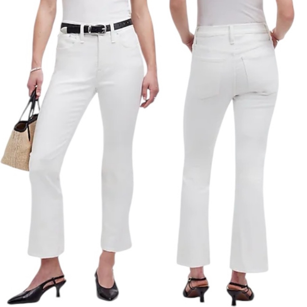 Madewell Women's White Ankle & Cropped Jeans